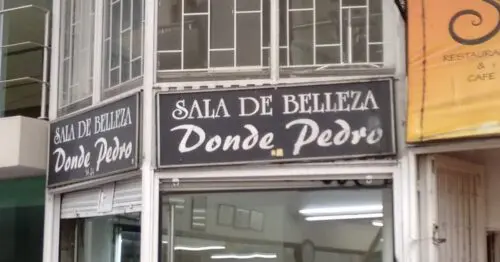 SALA DE BELLEZA DONDE PEDRO SALA DE BELLEZA DONDE PEDRO